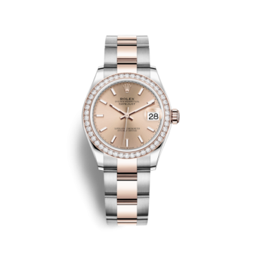 Rolex Datejust 31 Stainless Steel/ Rose Gold / Diamond / Rose / Oyster