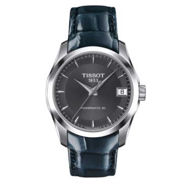Tissot Couturier Powermatic 80 32 Stainless Steel / Grey / Strap
