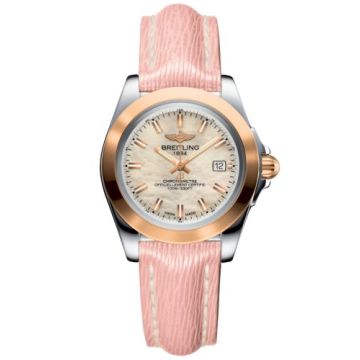 Breitling Galactic 32 Sleek Edition Stainless Steel / Rose Gold / Pearl / Sahara