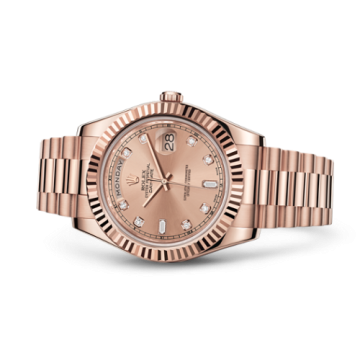 Rolex Day-Date II Everose Pink Diamonds