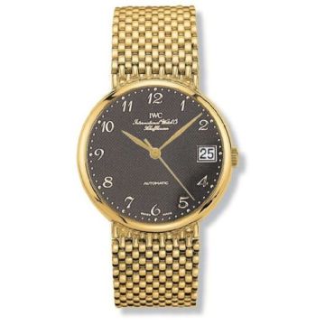 IWC Schaffhausen Portofino Automatic Yellow Gold / Black - Breguet / Bracelet