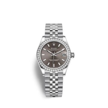 Rolex Datejust 31 Stainless Steel Diamond / Jubilee / Grey