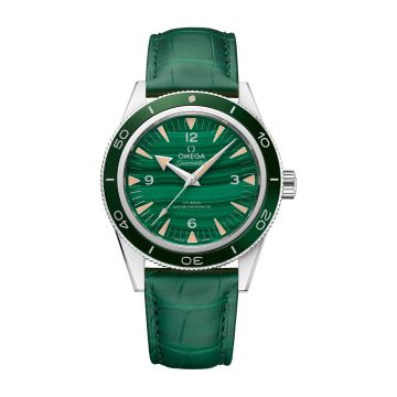 Omega Seamaster 300 Co-Axial Master Chronometer Platinum / Malachite