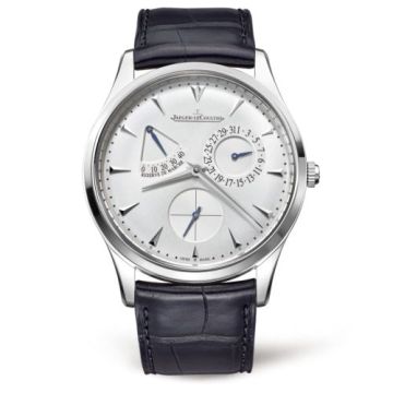 Jaeger-LeCoultre Master Ultra Thin Réserve de Marche Stainless Steel / Silver / Alligator