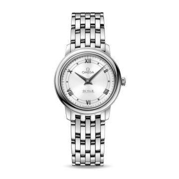 Omega De Ville Prestige Quartz 27.4 Stainless Steel / Vintage Silver / Bracelet