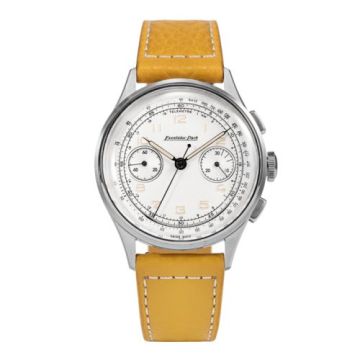 Excelsior Park Chronograph Stainless Steel / White / Yellow-Brown Matte