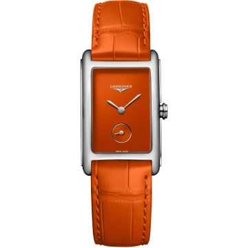 Longines DolceVita 23 Quartz Stainless Steel / Orange