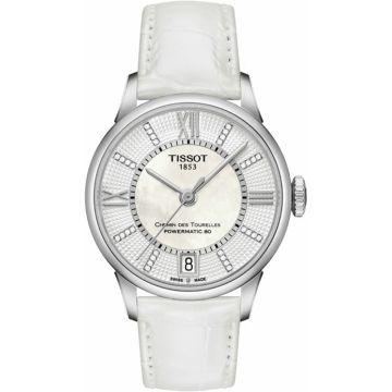 Tissot Chemin Des Tourelles Powermatic 80 32 Stainless Steel / MOP / Strap