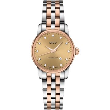 Mido Baroncelli Tradition Lady Stainless Steel - Rose Gold / Bronze / Bracelet