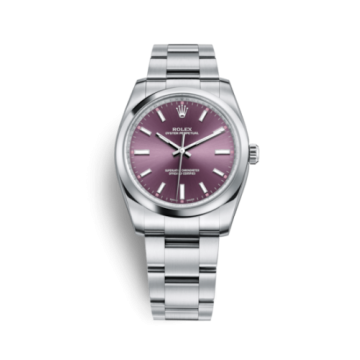 Rolex Oyster Perpetual 34 Red Grape