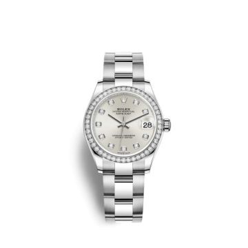 Rolex Datejust 31 Stainless Steel Diamond / Oyster / Silver - Diamond