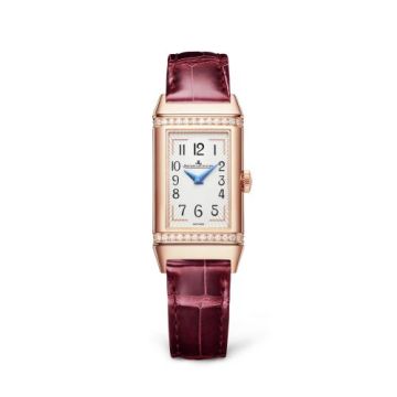 Jaeger-LeCoultre Reverso One Duetto Pink Gold / Silver /  Alligator
