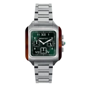 Briston Streamliner Kennedy Big Square Chrono Quartz