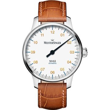 MeisterSinger N°03 White Ø 38mm