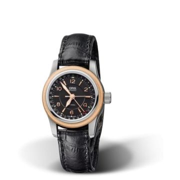 Oris Big Crown Pointer Date 30 Stainless Steel - Rose Gold / Black