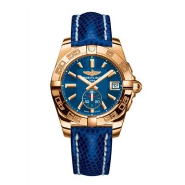 Breitling Galactic 36 Automatic Rose Gold / Gun Blue / Teju