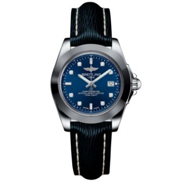 Breitling Galactic 32 Sleek Edition Stainless Steel / Horizon Blue Diamond / Sahara