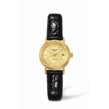 Longines Presence 25.5 Automatic Yellow Stick Yellow