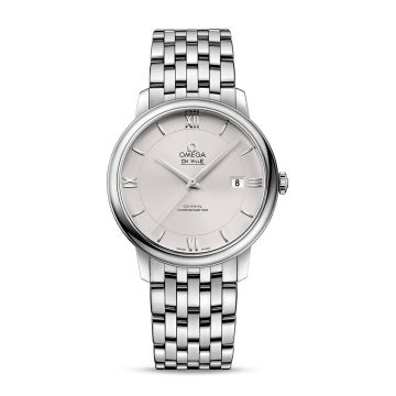 Omega De Ville Prestige Co-Axial 39.5 Stainless Steel / Silver / Bracelet