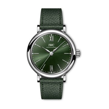 IWC Schaffhausen Portofino 34 Stainless Steel / Green