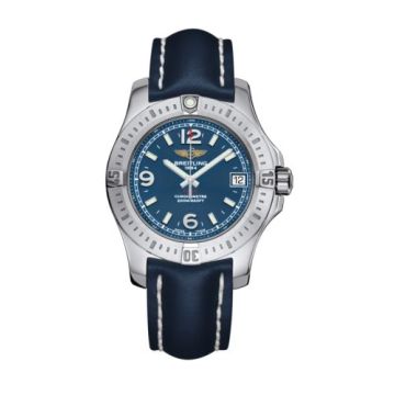 Breitling Colt 36 Mariner Blue / Calf / Pin