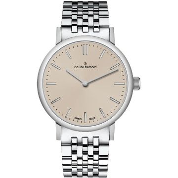 Claude Bernard Slim Line 32 Silver / Beige