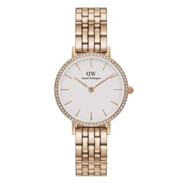 Daniel Wellington Petite Lumine Bezel 5-Link Melrose