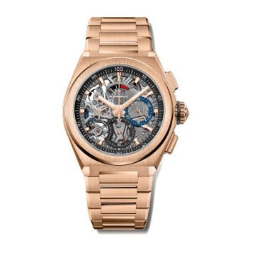 Zenith Defy El Primero 21 Rose Gold / Skeleton / Bracelet