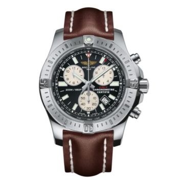 Breitling Colt Chronograph Volcano Black / Calf / Pin