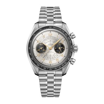 Omega Speedmaster Chronoscope Master Chronometer Olympic Games Paris 2024 Moonshine Gold / Silver / Bracelet