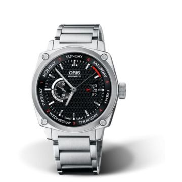 Oris BC4 Small Second Pointer Day Stainless Steel / Black / Bracelet