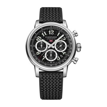 Chopard Mille Miglia Classic Chronograph 40.5 Lucent Steel / Nero Corsa