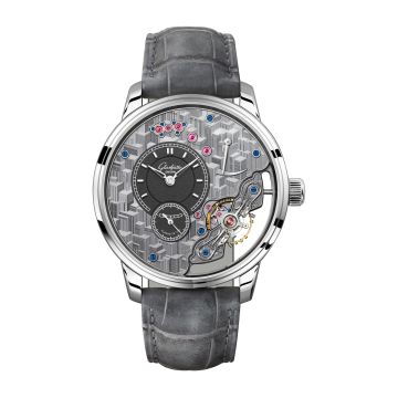 Glashütte Original PanoInverse Platinum / Guilloche Limited Edition