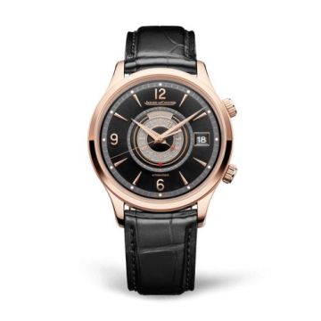 Jaeger-LeCoultre Master Control Memovox Timer Pink Gold / Black