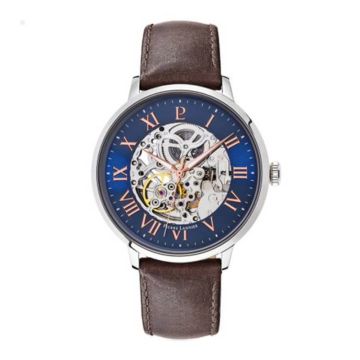 Pierre Lannier Automatique Cuir Brun