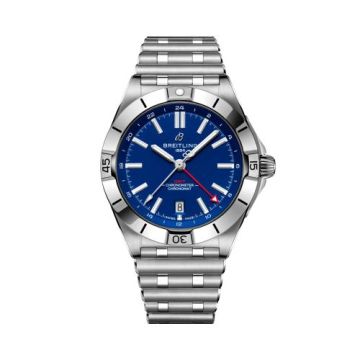 Breitling Chronomat Automatic GMT 40 NFL Buffalo Bills Edition