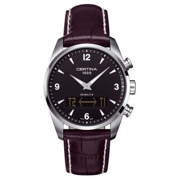 Certina DS Multi-8 Black Strap