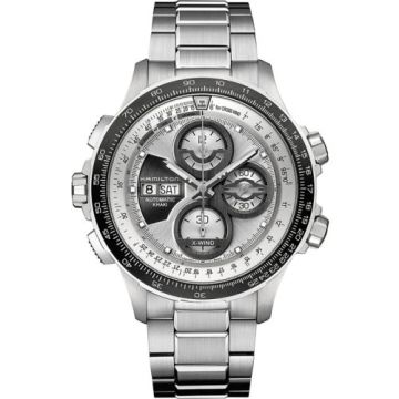 Hamilton Khaki Aviation X-Wind Automatic Silver / Bracelet