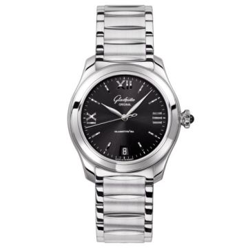 Glashütte Original Lady Serenade Stainless Steel / Black / Bracelet