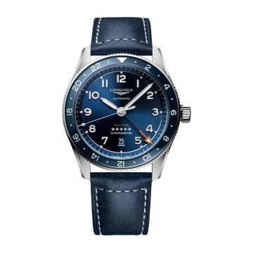 Longines Spirit Zulu Time 42 Blue / Strap