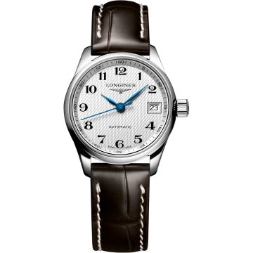 Longines Master Collection Date 25.5 Stainless Steel / Silver