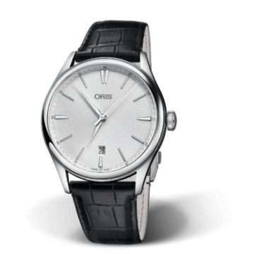 Oris Artelier Date 40 Generalstabsabgänger Edition / Silver