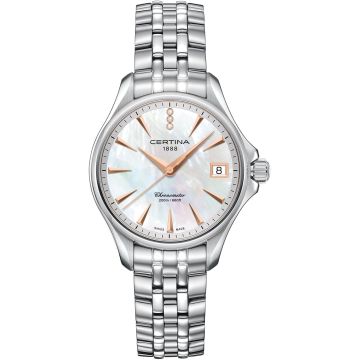 Certina DS Action Diamonds 33.8 Stainless Steel / MOP