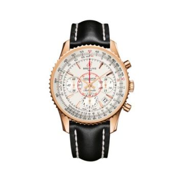 Breitling Montbrillant 01 Red Gold / Mercury Silver / Calf