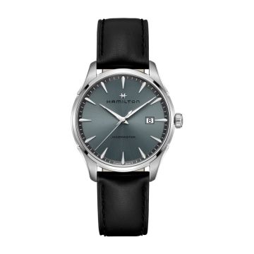 Hamilton Jazzmaster Quartz 40 Stainless Steel / Blue