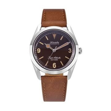 Nivada Grenchen Super Antarctic 3.6.9. Tropical / Stainless Steel / Brown