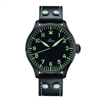 Laco Pilot Watch Basic Altenburg Stainless Steel / Black