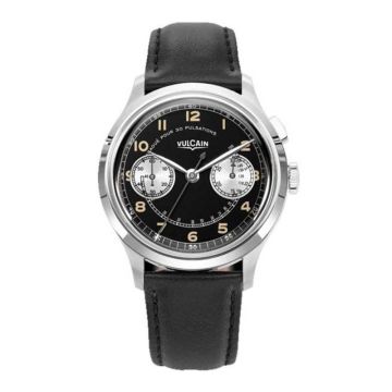 Vulcain Monopusher Heritage Black & White