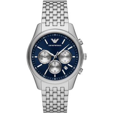 Emporio Armani Antonio Chronograph Silver / Blue