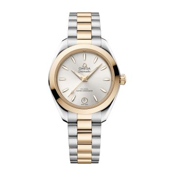 Omega Seamaster Aqua Terra 150M Master Co-Axial 30 Stainless Steel - Moonshine Gold / Silver / Bracelet